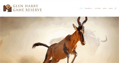 Desktop Screenshot of glenharrygamereserve.com